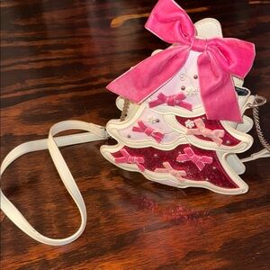 Betsey Johnson Christmas Tree Crossbody Bag